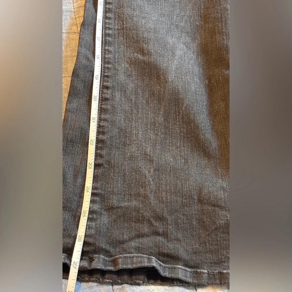 MOTHER The Hustler Ankle Black Jeans Not Guilty Wash Size 30 - Picture 15 of 16